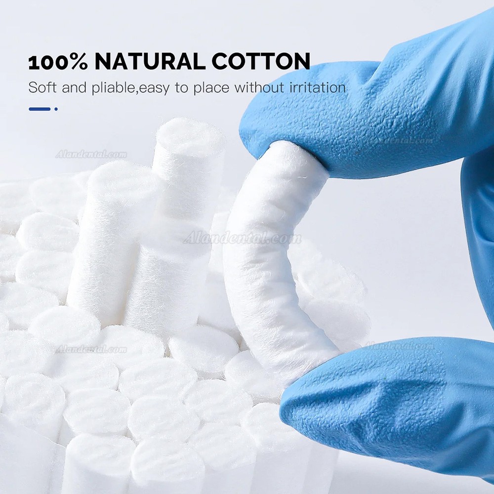 1000pcs/Bag Dental Disposable Cotton Rolls Non-Sterile
